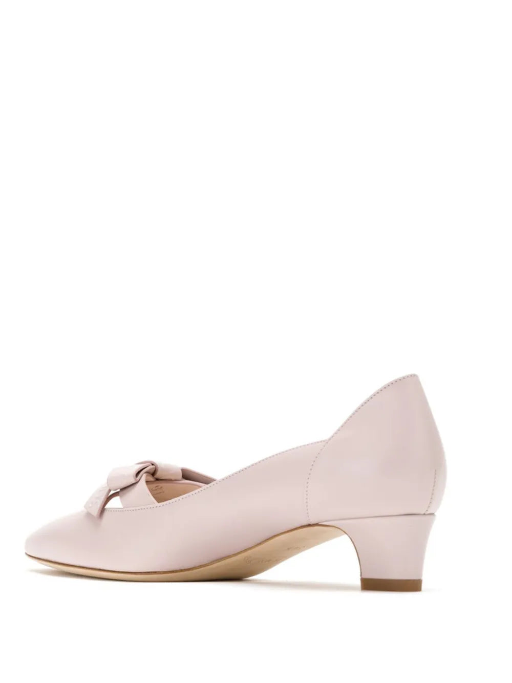 Tod's Bow Cut-Out Leather Pumps