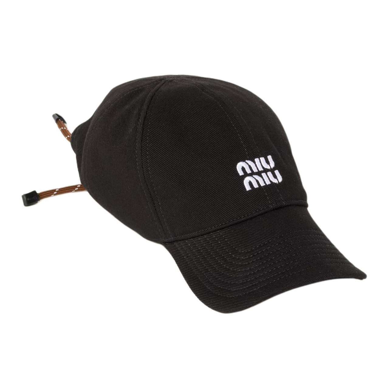 MIU MIU Denim Baseball Cap
