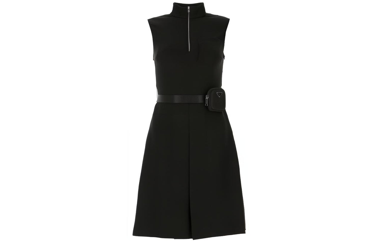 PRADA Sleeveless Dress Women's Black