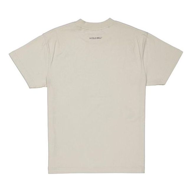 A-COLD-WALL* Prose Cotton T-shirt 'Bone' ACWMTS068-BONE