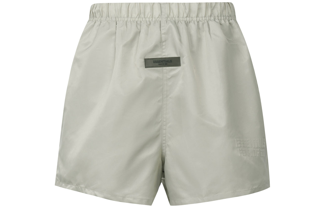 Fear of God Essentials FW22 Nylon Running Shorts Smoke FOG-FW22-383