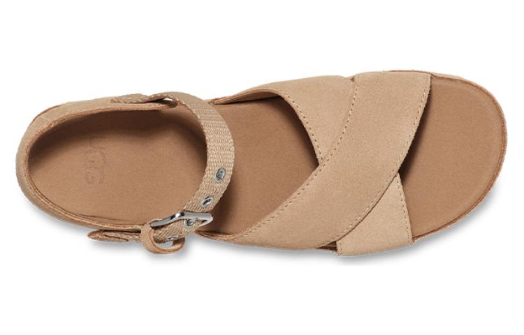 (WMNS) UGG Aubrey Ankle Sandal 'Sand' 1152711-SAN