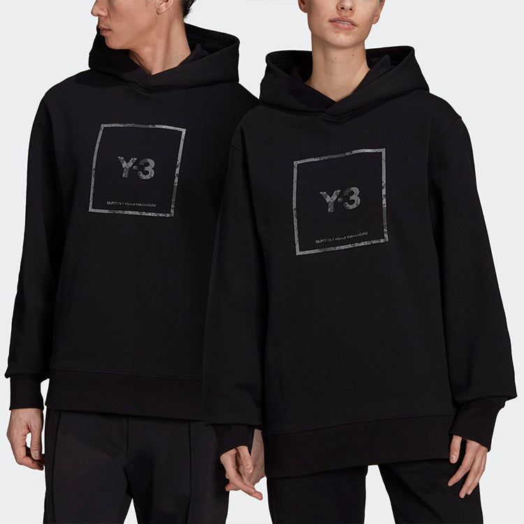 Y-3 SS21 Logo Printing Unisex Black GV6056
