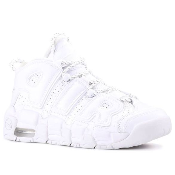 (GS) Nike Air More Uptempo 'Triple White' 415082-102