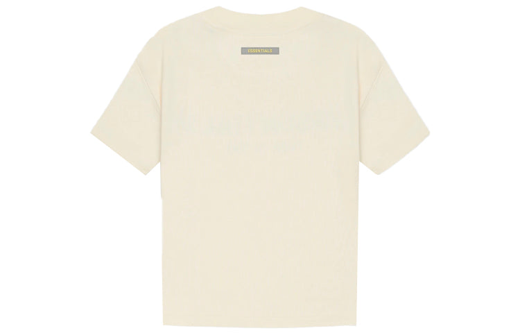 (GS) Fear of God Essentials SS21 Short Sleeve Tee Buttercream/Cream T FOG-SS21-538