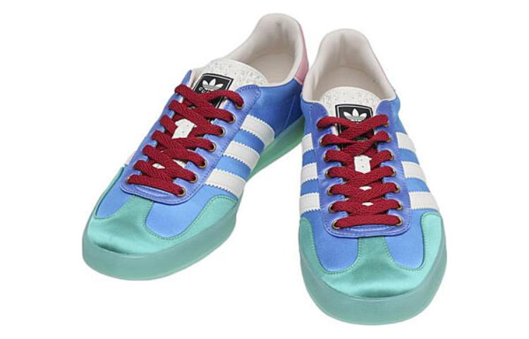 (WMNS) adidas x Gucci Gazelle 'Light Blue Silk' 707867-U7R10-3660
