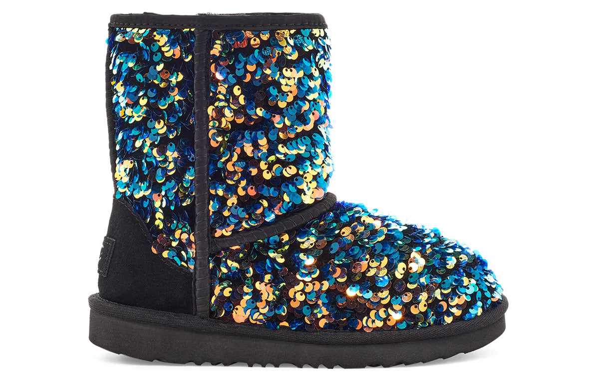 (PS) UGG Classic II Stellar Sequin 'Black' 1112244K-BLK