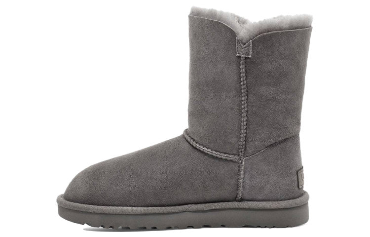 (WMNS) UGG Bailey Button II Boot Fleece Lined Gray 1016226-GREY