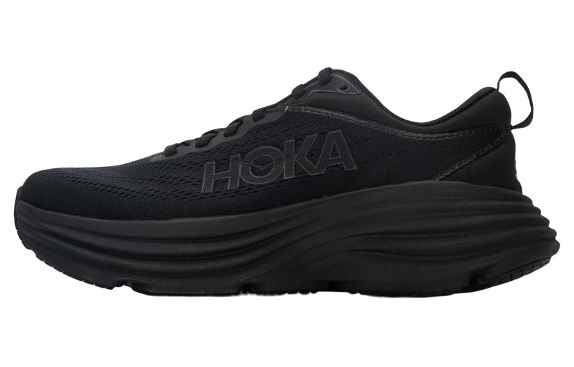 (WMNS) HOKA ONE ONE Bondi 8 Wide 'Triple Black' 1127954-BBLC