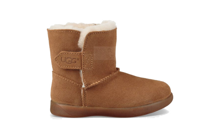 (PS) UGG Keelan Velcro Fleece Lined Brown 1096089T-CHE