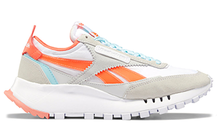 (WMNS) Reebok Classic Leather Legacy 'White Orange Flare' FY7435
