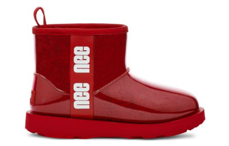 (PS) UGG CLASSIC CLEAR MINI 'Red' 1112386K-SBR