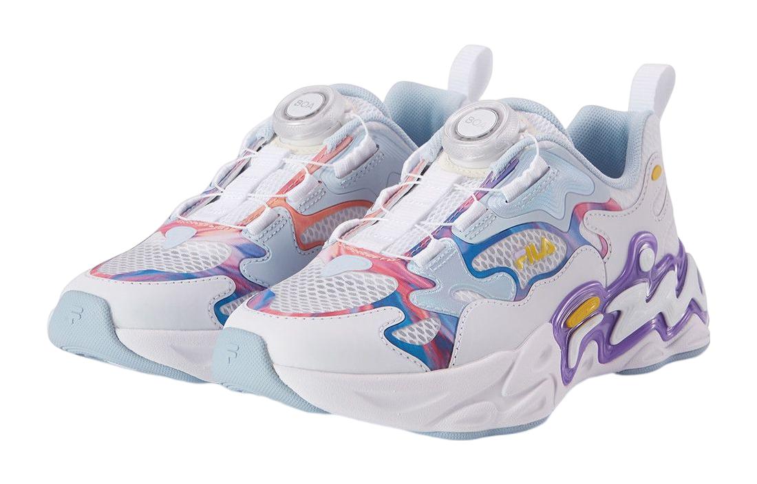 (GS) FILA BOA Running Sneakers 'White Blue Pink' K15G231103FCB