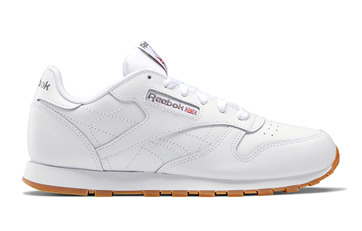 (GS) Reebok Classic Leather J 'White Gum' V69624