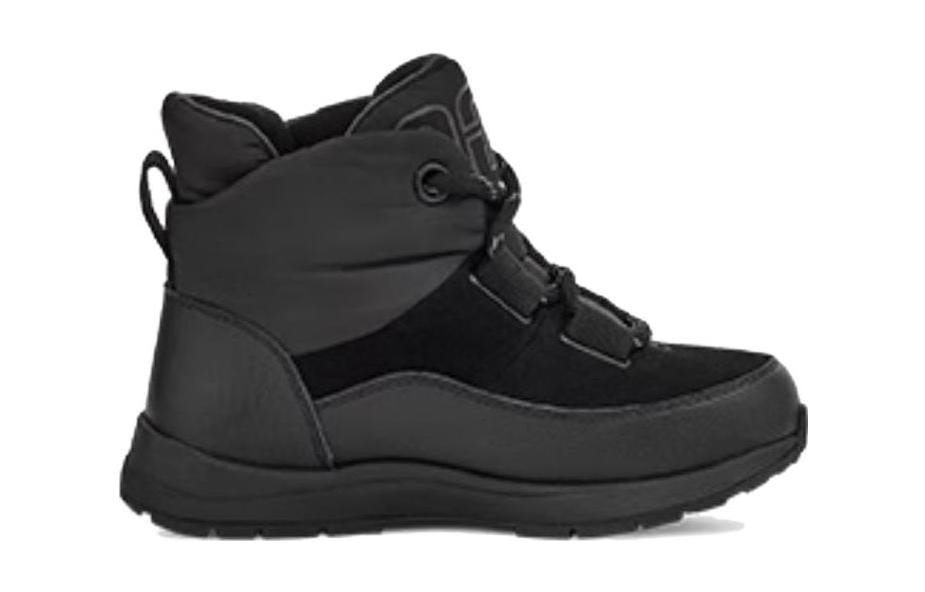 (GS) UGG Yose Puffer Lace Boot 'Black' 1143780K-BLK