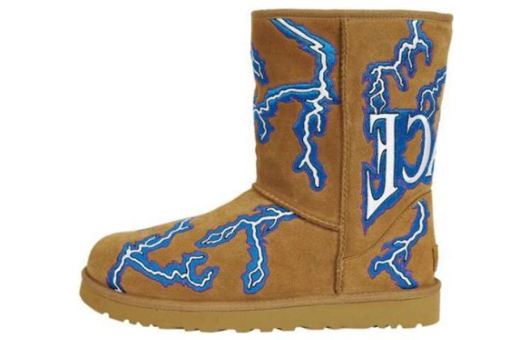 UGG x Palace Classic Short Boot 'Lightning Chestnut' 1153570-CHE