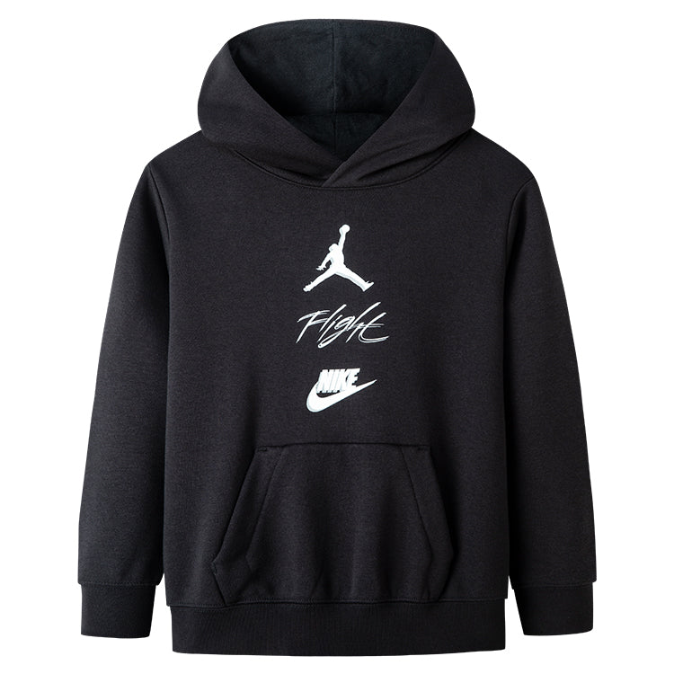 (PS) Air Jordan Flight x Nike Pullover Hoodie 'Black' JD2212113GS-001