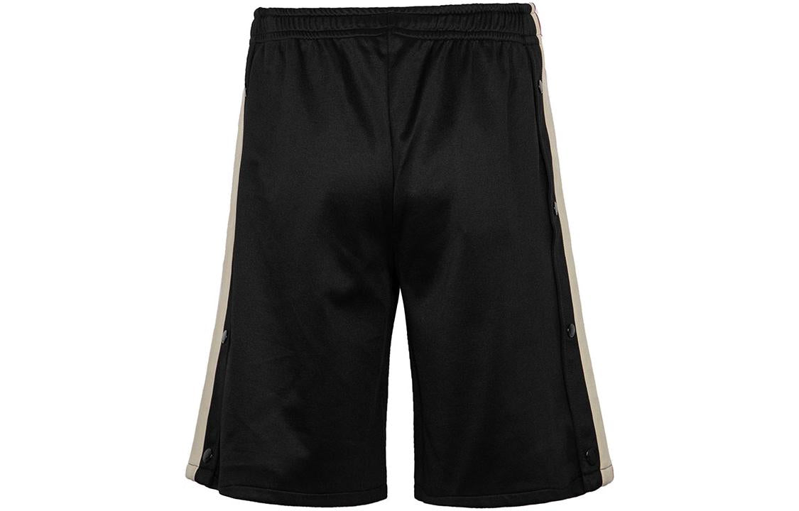 Men's Gucci Side Logo Plain Weave Knit Shorts Black 475355-X5U11-1014