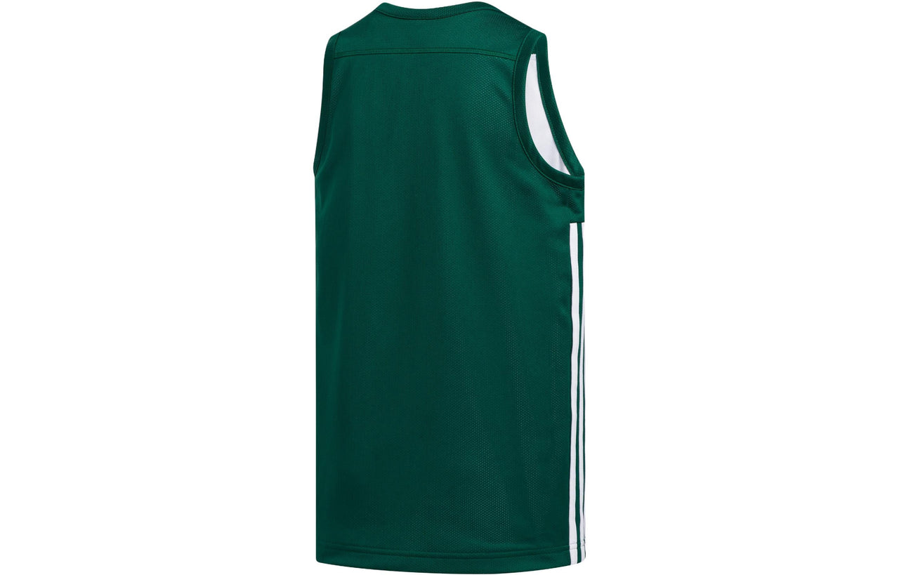 (GS) adidas 3G Spee Reversible Jersey 'Forest Green White' DY6618