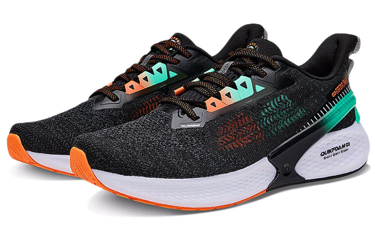 361 Degrees Three-Body3 Tech-System Sport Shoes 'Black Green' 572122288-7