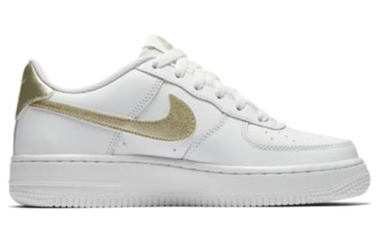 (GS) Nike Air Force 1 'Summit White Gold' 314219-127