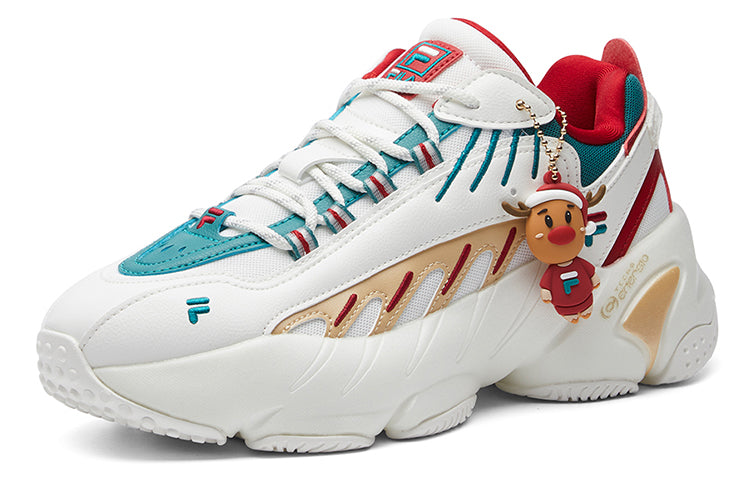 (WMNS) FILA ADE XMS Low-Top White/Green/Red F12W111225FBD