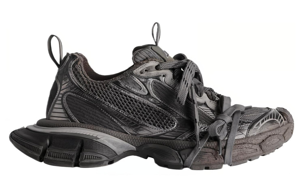 (WMNS) Balenciaga 3XL Sneakers 'Grey Brown Mesh' 734731W3XL72200