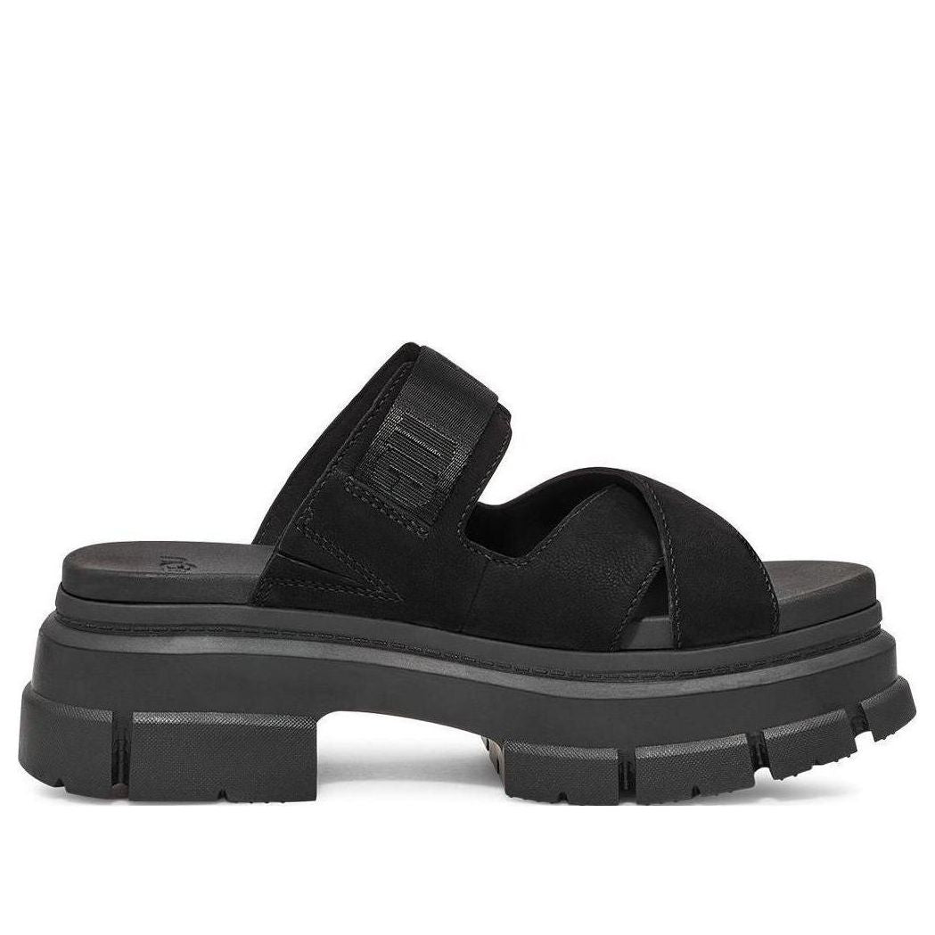 (WMNS) UGG Ashton Slide 'Black' 1136765-BLK
