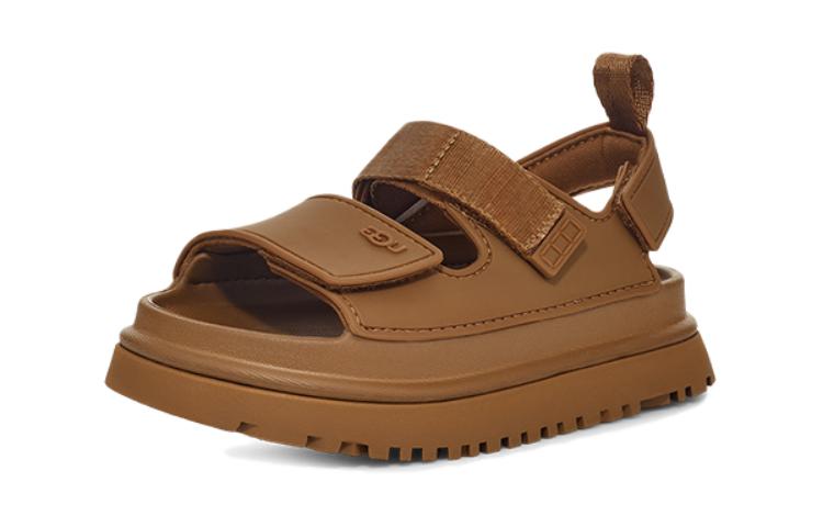 (GS) UGG GoldenGlow Sandals 'Brown' 1152813K-BRWN