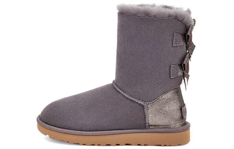 (WMNS) UGG Bailey Bow Glitz 'Purple Grey' 1120884-SHA