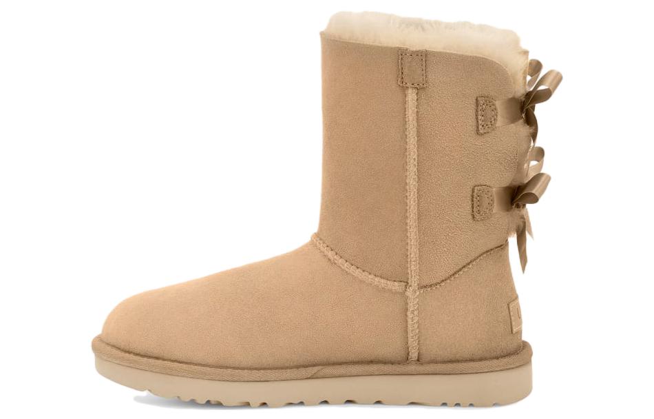 (WMNS) UGG Bailey Bow II Boot 'Mustard Seed' 1016225-MDSD