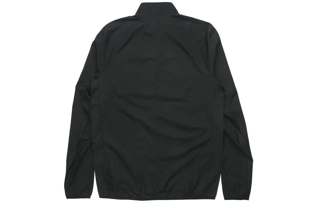 adidas Own The Run Jkt Reflective Printing Running Jacket Black DQ2537