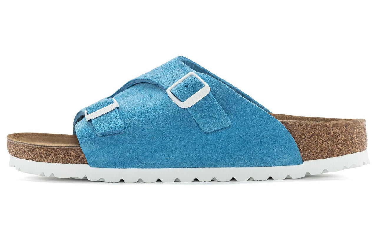 Birkenstock Zrich Suede Leather 'Sky Blue' 1024994