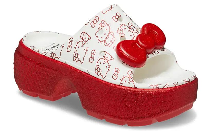 Crocs x Hello Kitty Stomp Slides '50th Anniversary' 209815-100