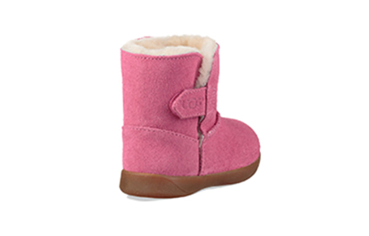 (PS) UGG Keelan Velcro Fleece Lined Snow Boots Pink 1096089T-PAZ