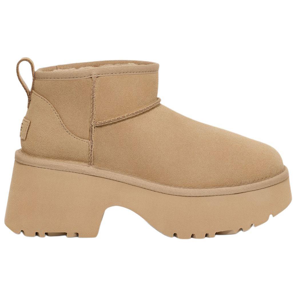 (WMNS) UGG Classic Ultra Mini New Heights 'Mustard Seed' 1158311-MDSD