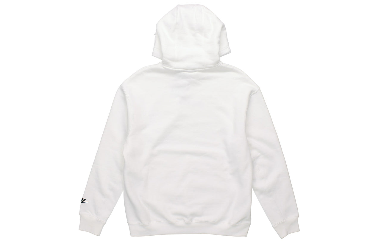 Nike Sportswear Drawstring Fleece Pullover White CI9407-100