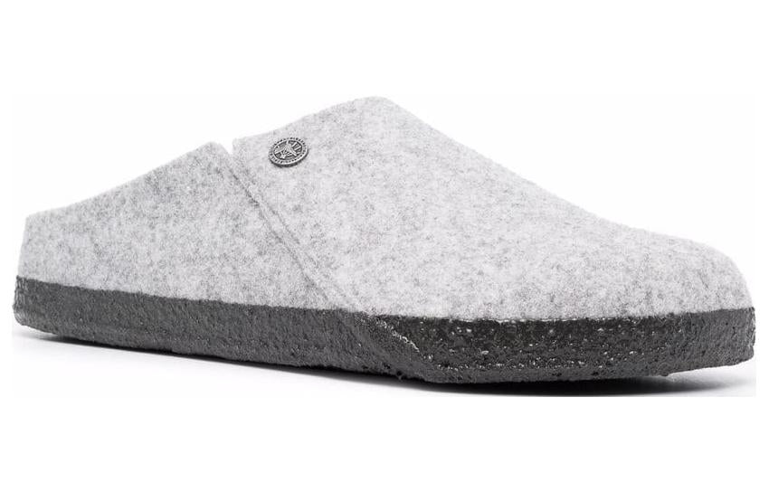 Birkenstock Zermatt Shearling Wool Felt 'Light Grey' 1015092