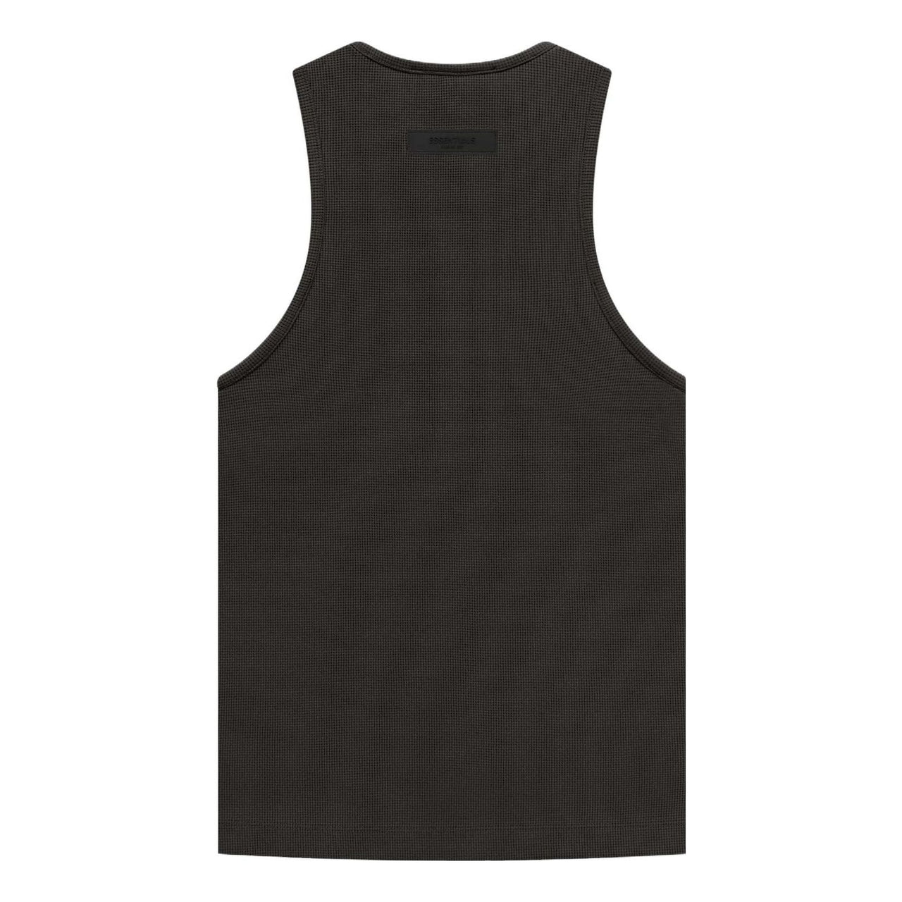 (WMNS) Fear of God Essentials SS23 Waffle Tank 'Off Black' FOG-SS23-238