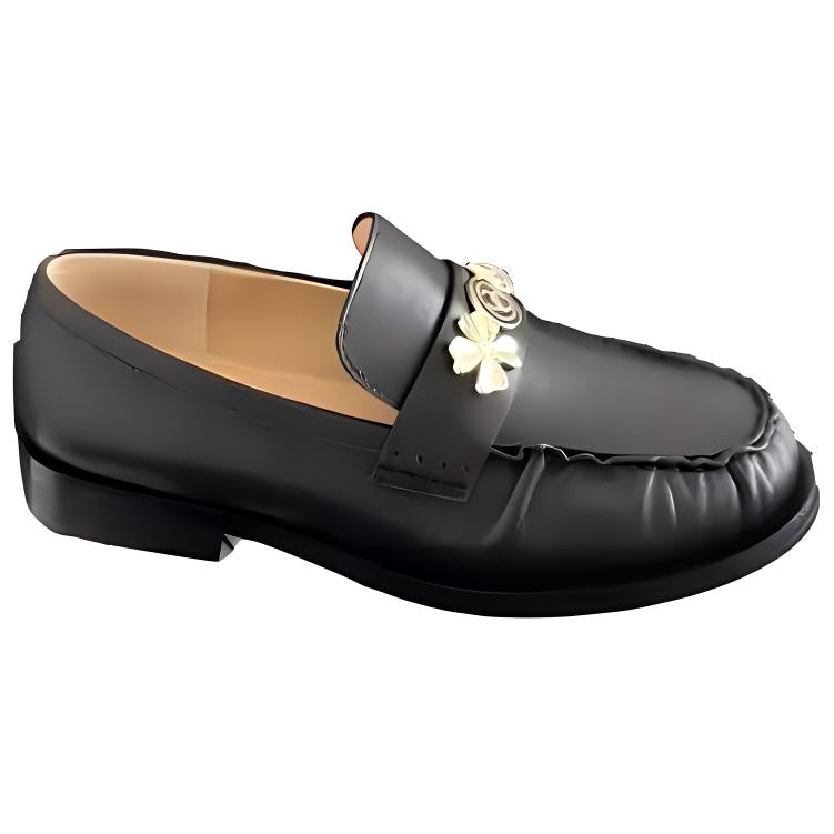CHANEL Loafers Women's Black