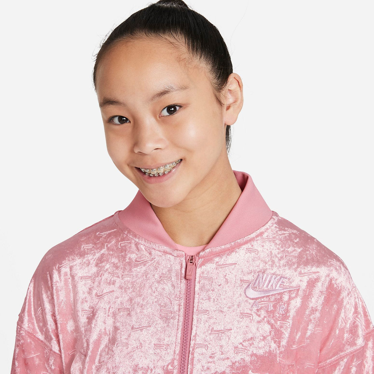 (GS) G Nike Sportswear Air Jacket PINK GLAZE DJ5819-630