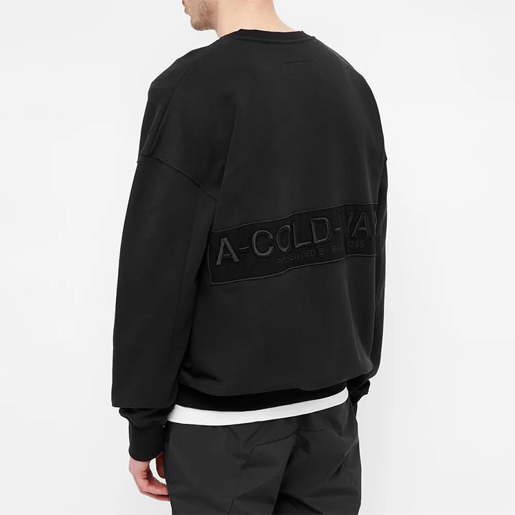 A-COLD-WALL* Logo Crew Sweatshirt 'Black' ACWMW032-BLACK