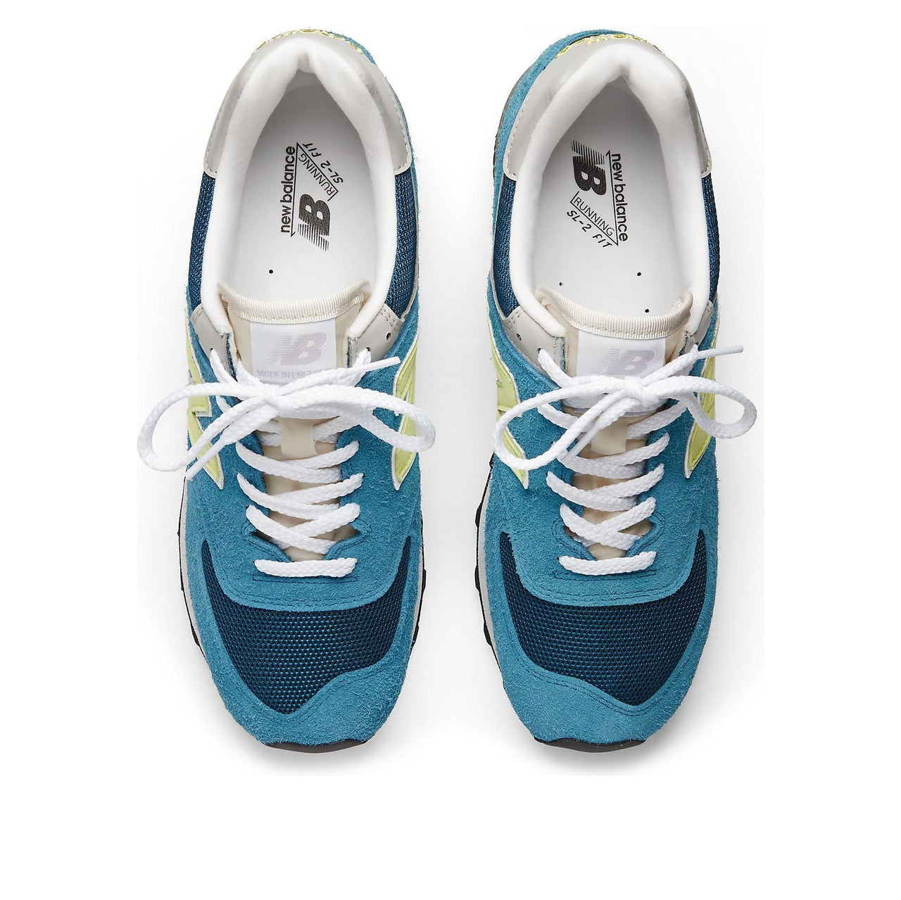 New Balance 576 Made in UK 'Legion Blue Sunny Lime' OU576TLB