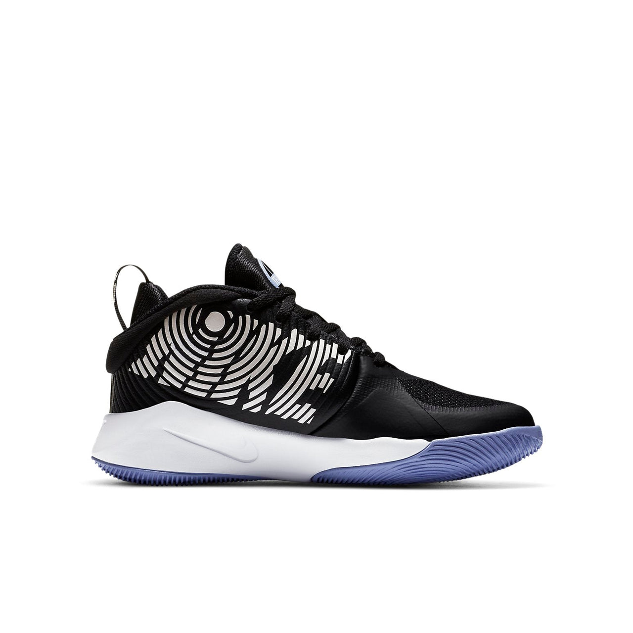 (GS) Nike Team Hustle D9 'Black Light Thistle' AQ4224-009
