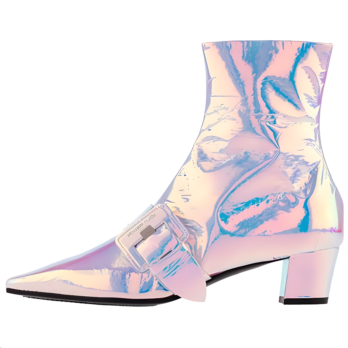 LOUIS VUITTON Ankle Boots 4.5cm Women's Pink