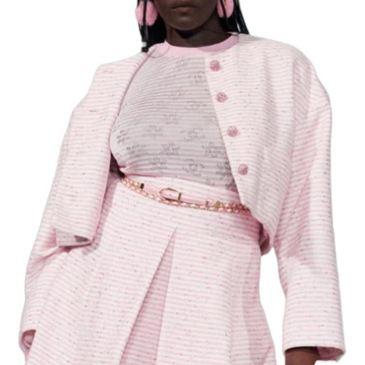 CHANEL SS24 24C Jackets Coats Women's Pink
