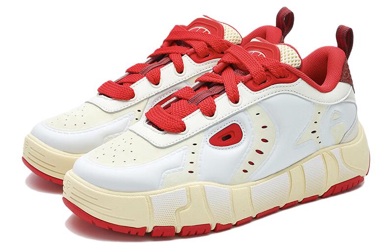 (WMNS) FILA Melt Skate Shoes 'White Red' F12W413205FCA