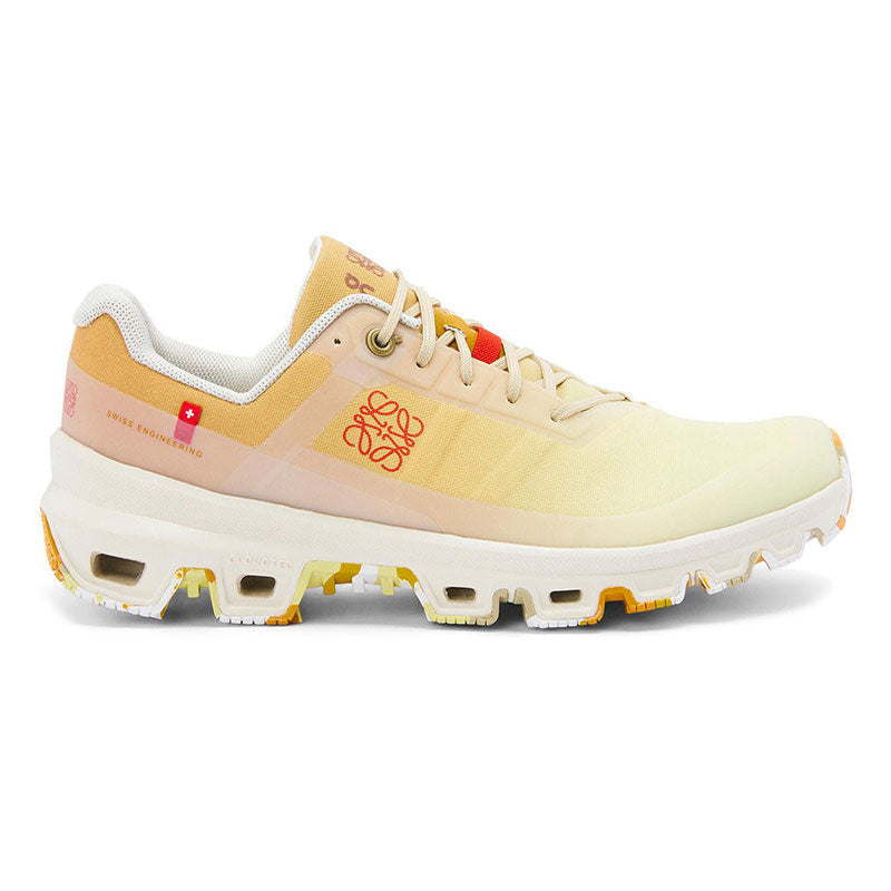 On x LOEWE Cloudventure Wear-Resistant Low-Top Sports Casual Shoes Men's Gradient Yellow