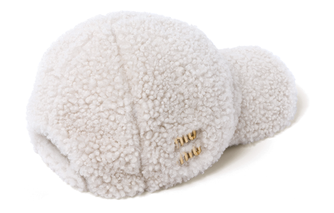 MIU MIU Leather Baseball Caps Unisex