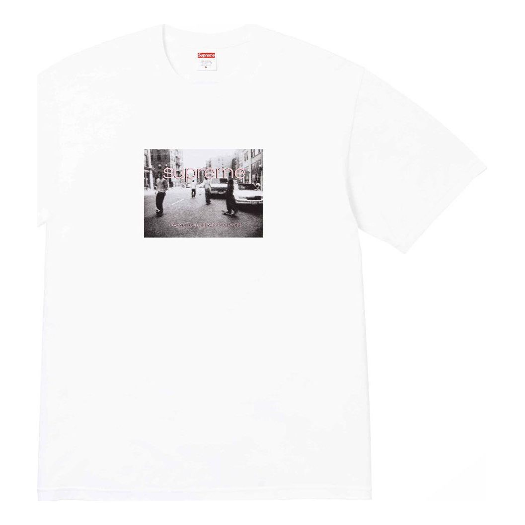 Supreme Crew 96 T-Shirt 'White Black' SUP-SS24-008